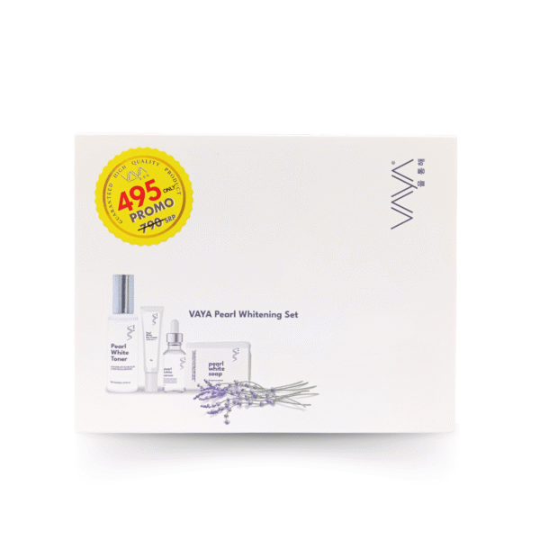 Pearl White Set (Toner, Cream, Serum & Soap) - Image 2