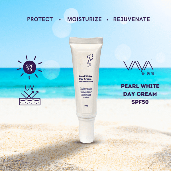 Pearl White Day Cream with SPF50+++ - Image 2